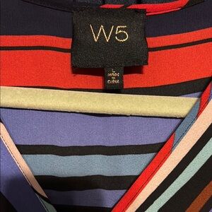 W5 Colorful Striped Blouse